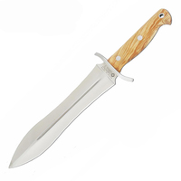 Azero Olive Wood Hunting Knife 375mm Overall Length (A234011)