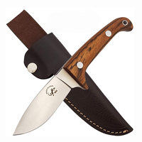 Azero Bocote Wood Hunting Knife 190mm Overall Length (A244053)