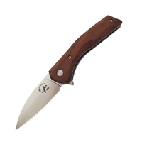 Salamandra Walnut Stainless Steel Pocket Knife 190mm (A303073)