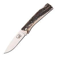 Salamandra Aura Stag N690 Pocket Knife Stag Handle 168mm (A304061)
