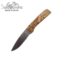 Salamandra Curly Birch Stainless Steel Pocket Knife 160mm (A304131)