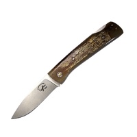 Salamandra Aura Ox Horn N690 Stainless Steel Pocket Knife 160mm