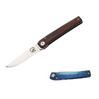 Salamandra Pistachio Wood Handle Stainless Steel Pocket Knife 160mm (A310123)