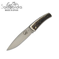 Salamandra Deer Stag Stainless Steel Folding Pocket Knife 156mm (A311062)