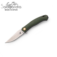 Salamandra Ball Bearing Pivot Pocket Knife Flax Handle 202mm (A813522)