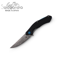 Salamandra Damascus Steel Folding Pocket Knife 210mm (A818525)