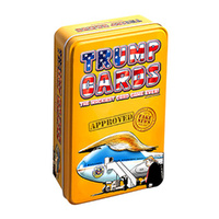 Trump Cards The Wackiest Card Game Tin 2-10 Players Ages 12+ (AAA031893T)