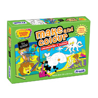 Frank Make & Colour Underwater & Jungle Jigsaw Puzzle 30 & 40 Pieces (AAA23104)