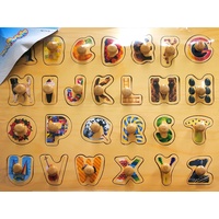 Alphabet Wooden Puzzle (AAC002384)