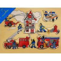 Fire Fighters Wooden Puzzle (AAC002438)