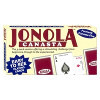 Jonola Canasta Card Game 3-4 Players (AAC11865)
