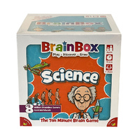 BrainBox Science The Ten Minute Brain Card Game Ages 8+ (AAC244437)