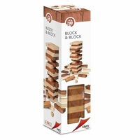 Cayro Block & Block Bicolour Wood Board Game 2-Players Ages 12+