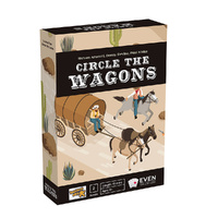 Even Toys & Games Circle The Wagons Card Game 2-Players Ages 8+ (AAC996296)