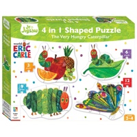 Hinkler 4-in-1 Shape Puzzle Very Hungry Caterpillar Jr Jigsaw