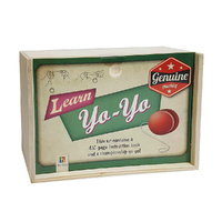 Hinkler Genuine Learn Yo-Yo Retro Wooden Box Kit (ABW631362)