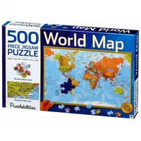Puzzlebilities World Map Jigsaw Puzzle 500 Pieces (ABW633434)