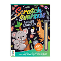 Hinkler Scratch Surprise Aussie Animals Childrens Book (ABW935909)