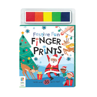 Hinkler Festive Fun Finger Prints Kit for Children (ABW955112)