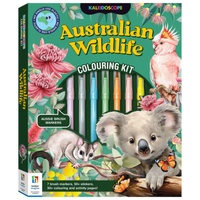 Hinkler Kaleidoscope Australian Wildlife Colouring Kit