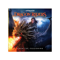 Hinkler Dragon Riders Creative Colouring Activity Book (ABW962141)