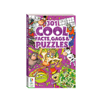 Hinkler 301 Cool Facts Gags & Puzzles Childrens Book (ABW963988)