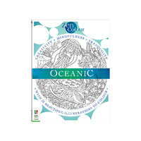 Hinkler Zen Colour Oceanic Adult Colouring Activity Book (ABW968174)
