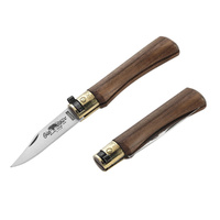 Old Bear Classical Carbon Walnut Pocket Knife XS 150mm (ANT-9306-15-LN)