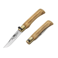 Old Bear Classical Olive Wood Pocket Knife Small 170mm (ANT-9307-17-LU)