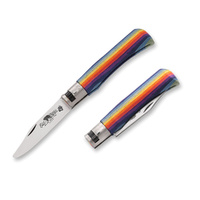 Old Bear Young Folding Pocket Knife Rainbow XS 150mm (ANT-9351-15-MAK)