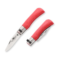 Old Bear Young Folding Pocket Knife Red XS 150mm (ANT-9351-15-MRK)