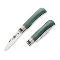 Old Bear Young Folding Pocket Knife Green Small 170mm (ANT-9357-17-MVK)