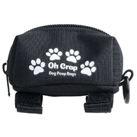 Oh Crap Dog Poop Bag Holder Clean Up Bag Dispenser Perfect for Walking