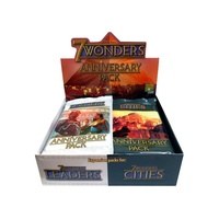 7 Wonders Cities Anniversary 14 Packs by Asmodee Board Game ASMSEV11
