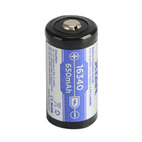 Xtar 16340 650mah Rechargeable Li-ion Battery Eco-Friendly (BAT-16340)