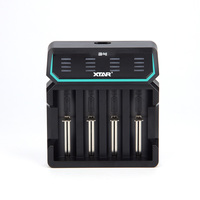 Xtar D4 4-Slot Quick Battery Charger w/ LED Screen (BAT-D4)
