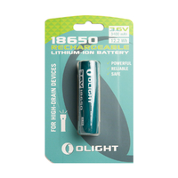 Olight 18650 3400mAh Rechargeable Lithium-ion Battery (BAT-R18650-34)
