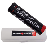 Powa Beam 18650 Rechargeable Torch Battery 3400mAh (BAT-S34)