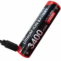 Powa Beam 18650 USB Rechargeable Torch Battery 3400mAh (BAT-S34R)