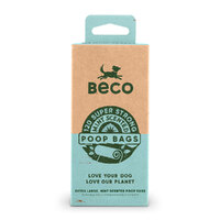 Beco Eco Friendly Dog Poop Bags Mint Scented 120 Pack