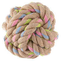 Beco Hemp Rope Ball Interactive Play Dog Toy Large