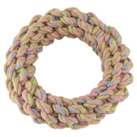 Beco Hemp Rope Jungle Ring Interactive Play Dog Toy Large