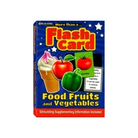 FLASH CARDS FRUIT & VEGES (BLU473839)