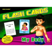FLASH CARDS MY BODY (BLU514228)