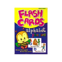 FLASH CARDS ALPHABET PHONICS (BLU900921)