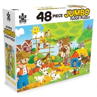 Puzzle Master Farm Hands Jumbo Floor Jigsaw Puzzle 48 Pieces