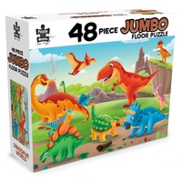 Puzzle Master Dinosaur World Jumbo Floor Jigsaw Puzzle 48 Pieces
