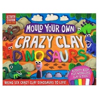 Activity Books Crazy Clay Dinosaurs (BMS007321)