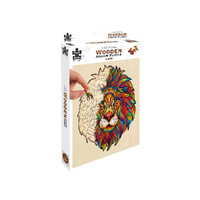 Puzzle Master Lion Wooden Jigsaw Puzzle 145 Pieces (BMS010755)