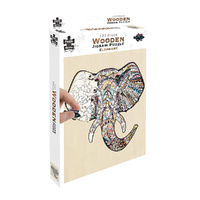 Puzzle Master Wooden Jigsaw Puzzle Elephant 137 Pieces (BMS010816)